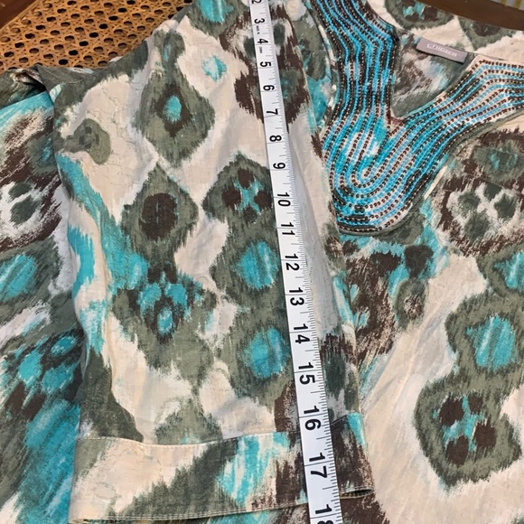 Chico’s southwest fabric pattern loose top,shirt,blouse. - Picture 8 of 15